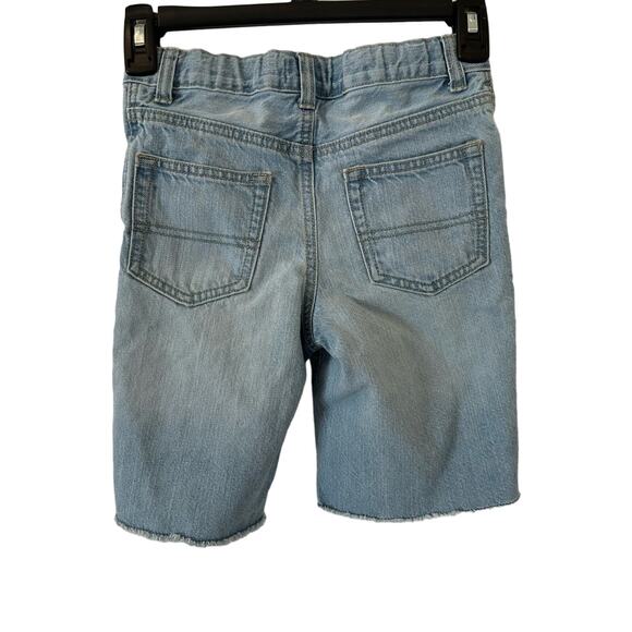 Oshkosh Boys Distressed Frayed Denim Shorts size 8 - Picture 2 of 3